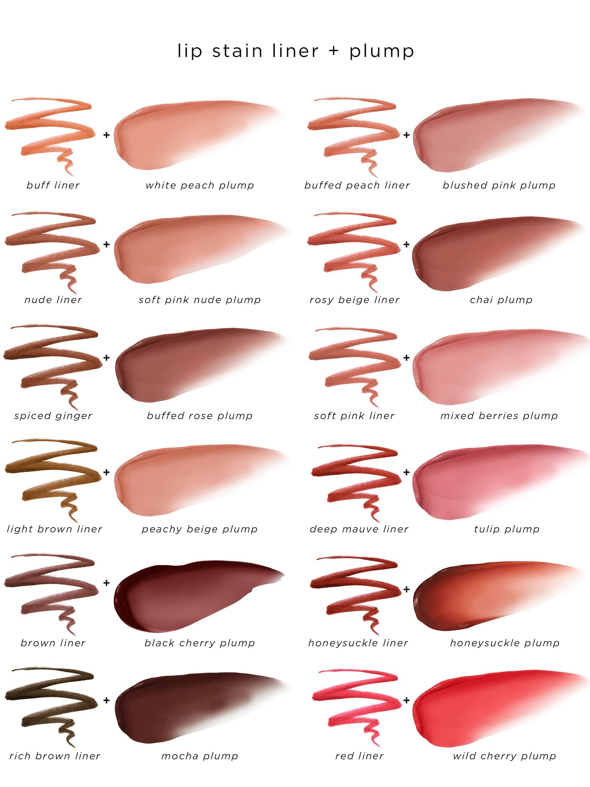 stain & plump lip and liner duo