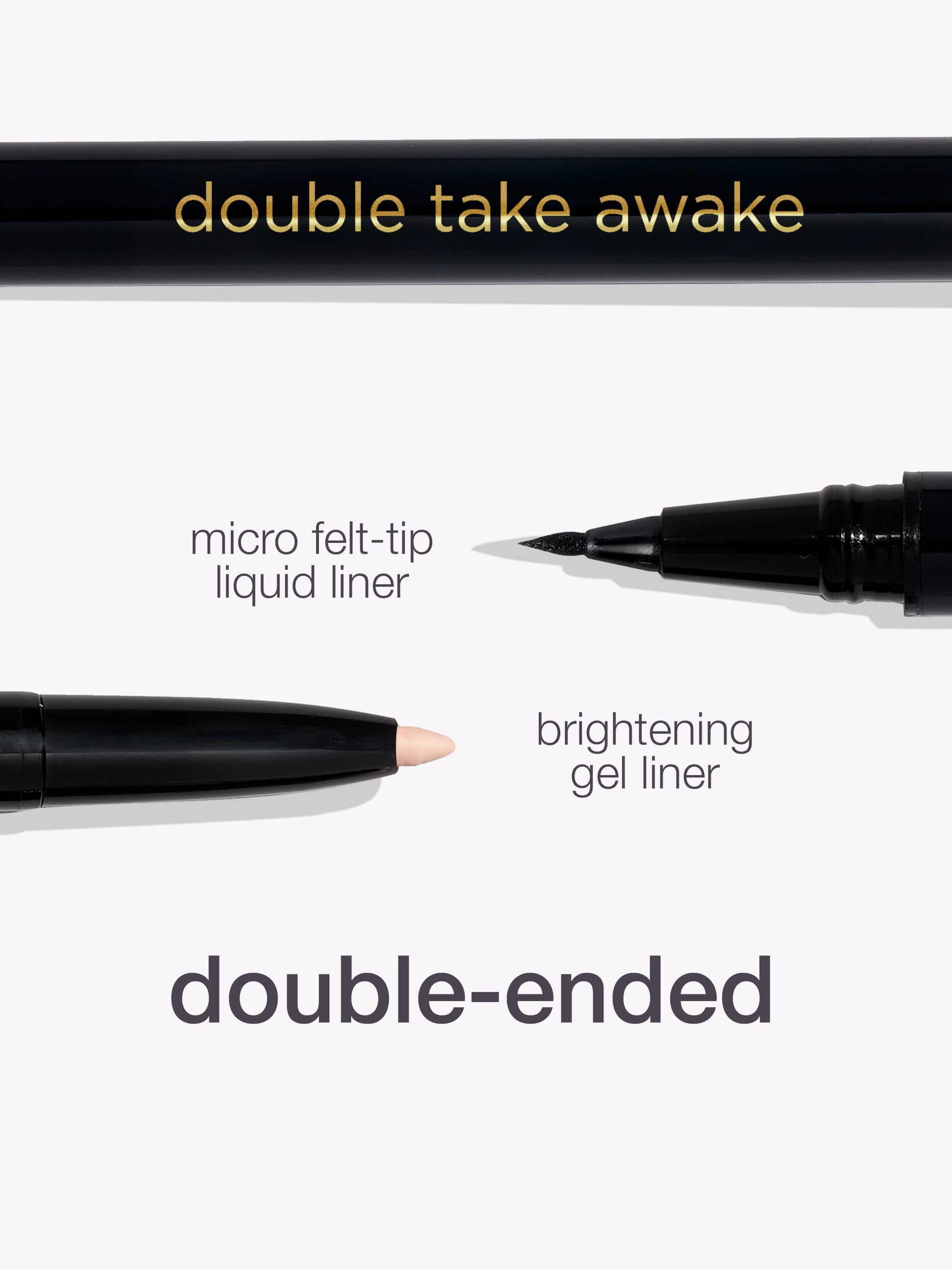double take awake micro liquid liner & brightener