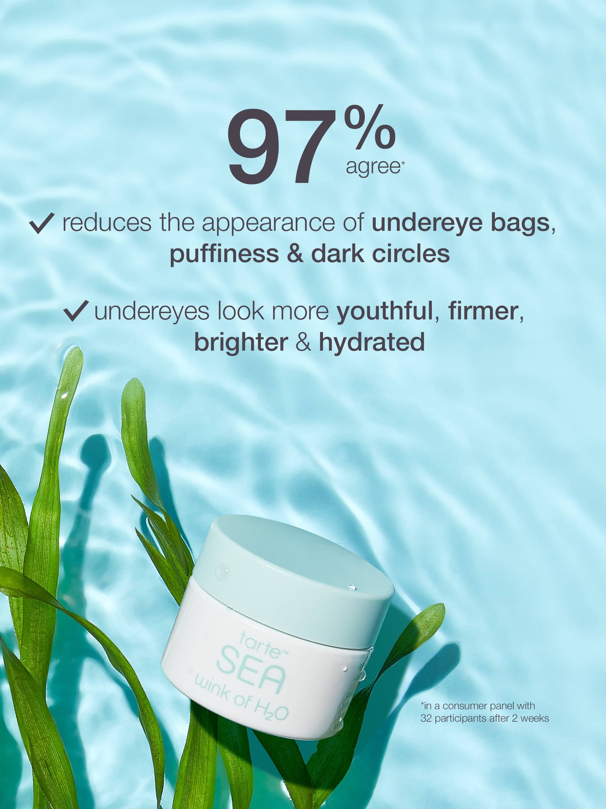 travel-size wink of H₂O eye cream