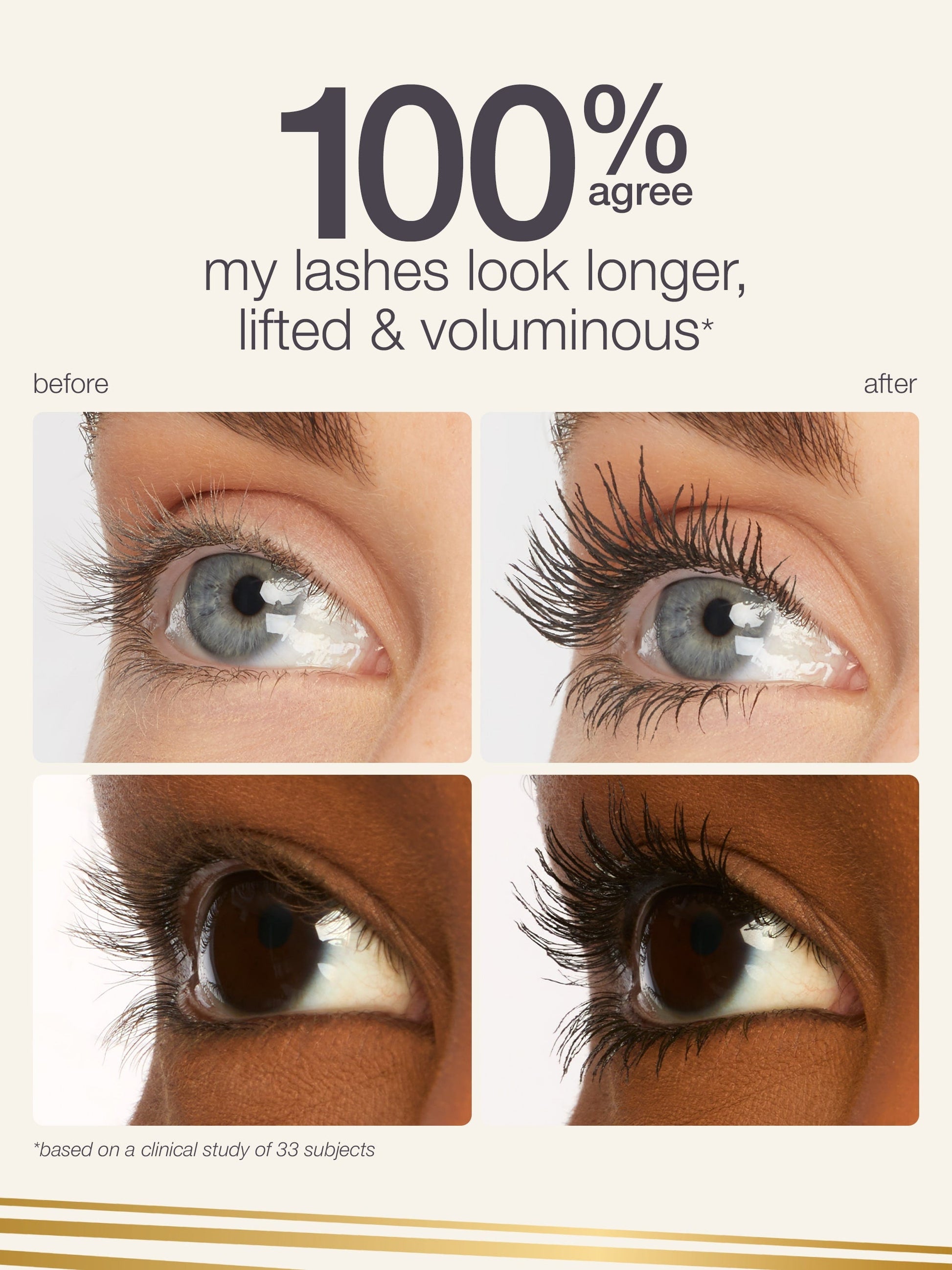 travel-size tartelette™ XL tubing mascara